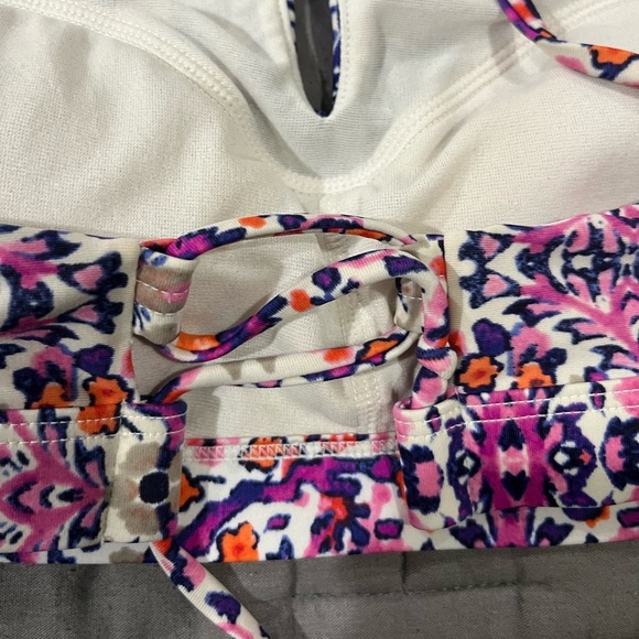 Athleta High Neck bathing suit beach Bikini Top XS - Picture 4 of 4